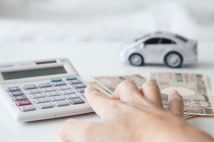 Calculator, Money, and Car Model